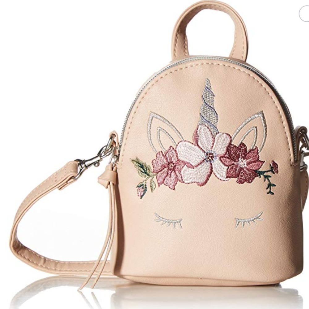 Small Blush Caticorn Crossbody Belt Bag